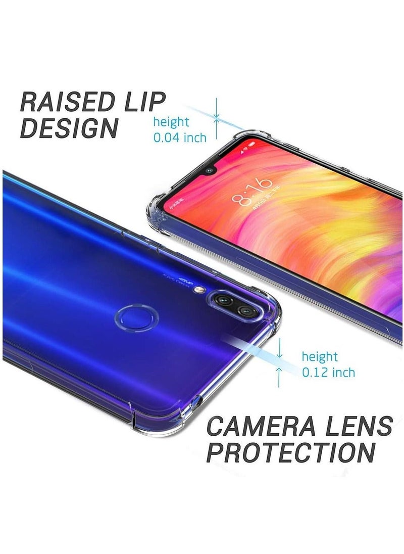 Raxoom Xiaomi Redmi Note 7 Pro/Xiaomi Redmi Note 7,Ultra [Slim Thin] Scratch Resistant TPU Rubber Soft Skin Silicone Protective Case Cover (Clear) - Image 3