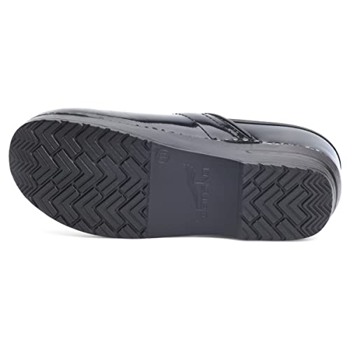 Dansko Women’s Professional Slip-On Clogs –Rocker Sole and Arch Support for Comfort-Ideal for Nursing, Food Service, Healthcare Black Patent 4.5-5 M US - Image 3