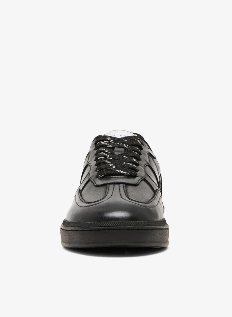 Steve Madden  Lorcan Black Men's Low-Top Sneakers for Men | Best Price UAE