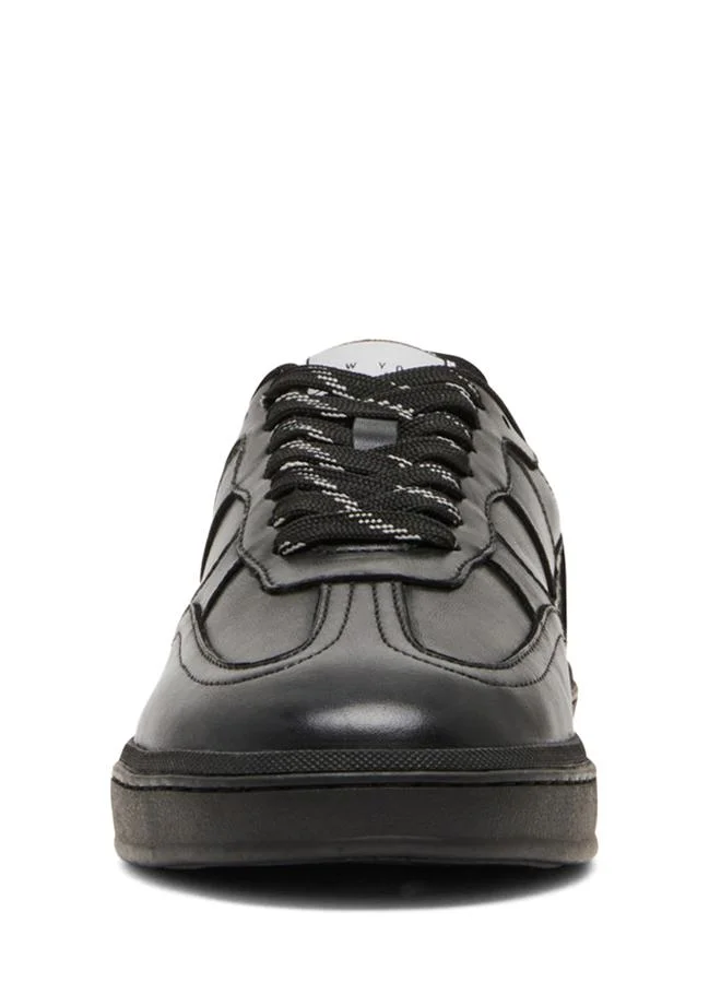 Steve Madden  Lorcan Black Men's Low-Top Sneakers for Men | Best Price UAE