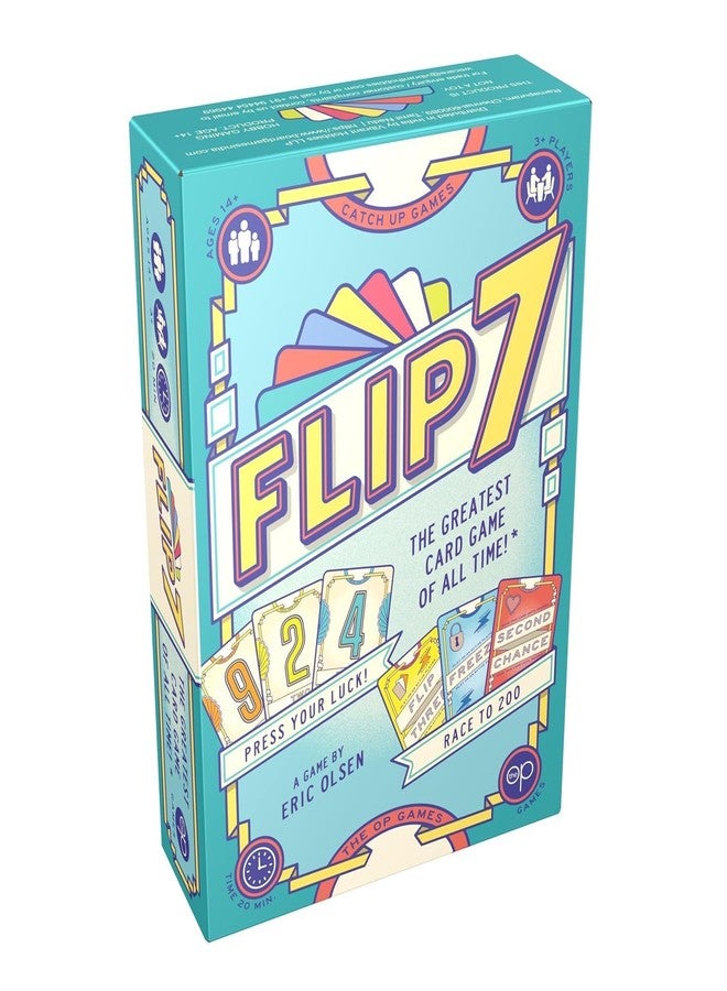 Artnery لعبة Artnery Flip 7، مزيج مثالي من الحظ والاستراتيجية، لعبة ورق سريعة الإيقاع وممتعة، سهلة التعلم، مثالية لأمسيات الألعاب، 3 لاعبين فأكثر، للأعمار من 14 عامًا فما فوق، مدة اللعب 20 دقيقة - Image 2