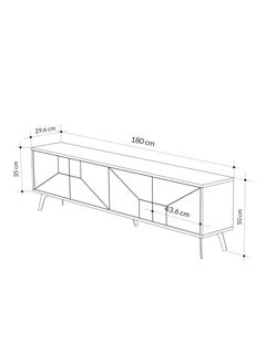 Dune Tv Stand Up To 70 Inches With Storage -  White - 2 Years Warranty - pzsku/ZB11FC6267D2E7BA3E190Z/45/_/1727168580/f93406fc-efc5-43d0-b22b-4d6702bd1847