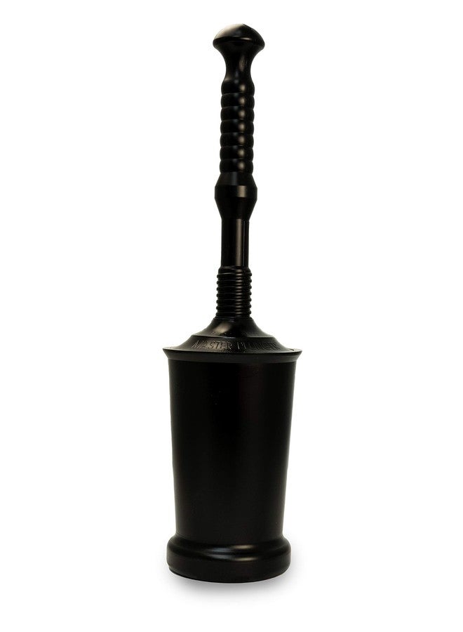 Master Plunger MP500-3TB Heavy Duty Bathroom Toilet Plunger Kit with Tall Bucket. Equipped with Air Release Valve, Black - Image 2