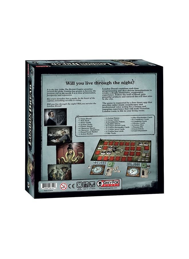 London Dread Board Game
