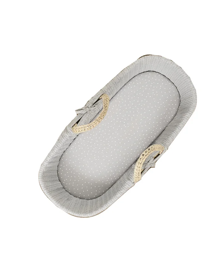 The Little Green Sheep Organic Moses Basket Fitted Sheet From 0 -6 Months