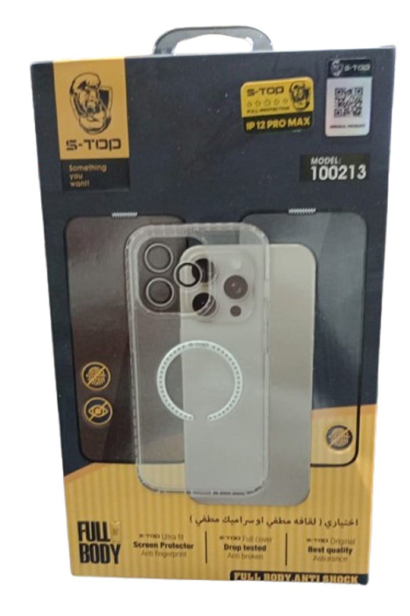 S-TOP Comprehensive Protection Package For Iphone 12 Pro Max - Image 1