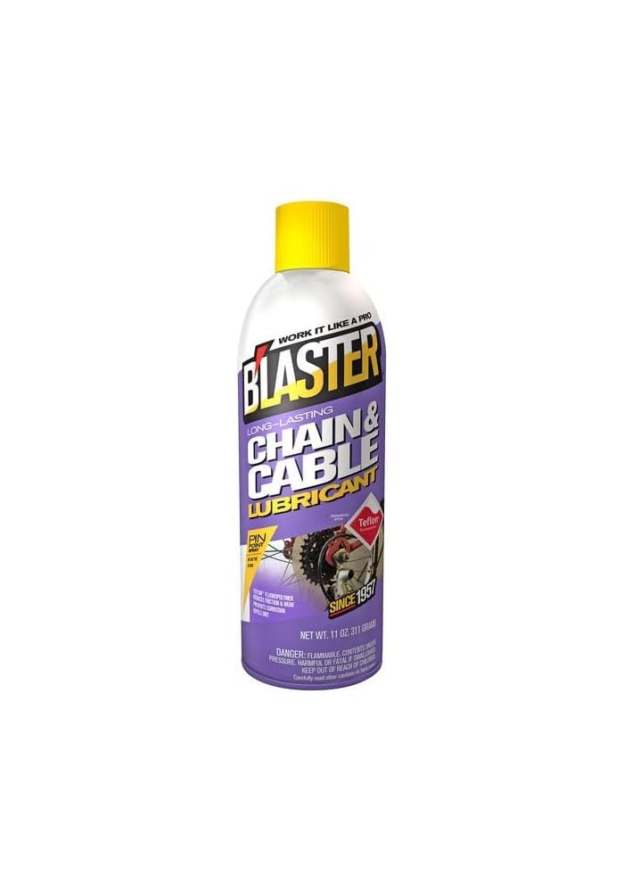blaster B'laster Long-Lasting Chain and Cable Lubricant, 11 oz - Image 2