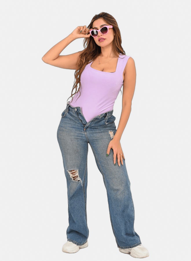 LAVEX Women Bodysuit Square Neck - Image 2