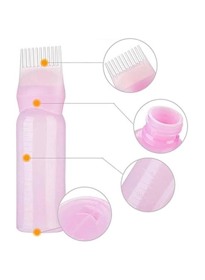 Generic Hair Dye Bottle- Hair Styling Tools| Hair Dyeing Bottle Brush | Applicator Comb Scalp Hairdressing Coloring Styling Tool| Hair Color Bottle Applicator With Graduated Brush| Applicator Tool - Image 5