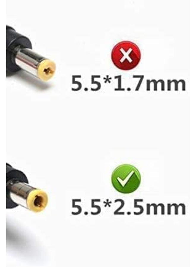 Terabyte Replace New 19V 4.74A 90W Laptop Charger Adapter Compatible for TOSHIBA Notebook (75W, 65W Compatible), Connector: 5.5mm x 2.5mm - Image 4