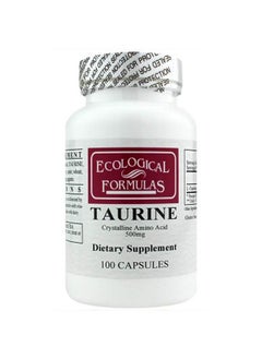Ecological Formulas L Taurine 500 Mg 100 Caps [Health And Beauty]  - Image 2