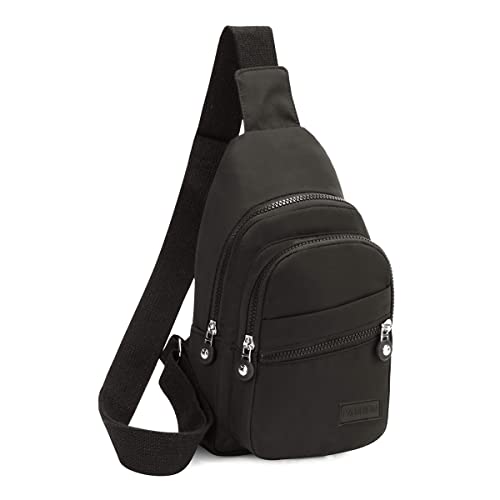 EVANCARY Small Sling Bag for Women Men, Sling Backpack Chest Daypack Crossbody Bag for Travel Sports Running Hiking - Image 1
