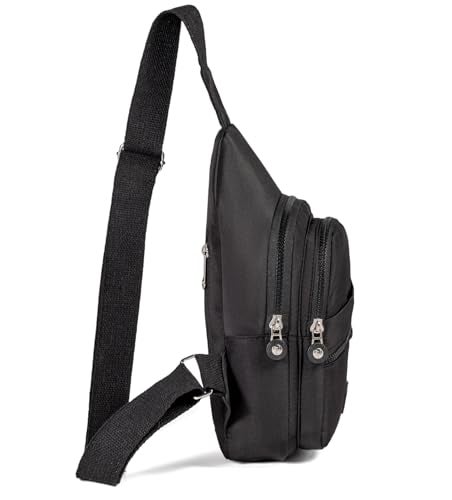 EVANCARY Small Sling Bag for Women Men, Sling Backpack Chest Daypack Crossbody Bag for Travel Sports Running Hiking - Image 5
