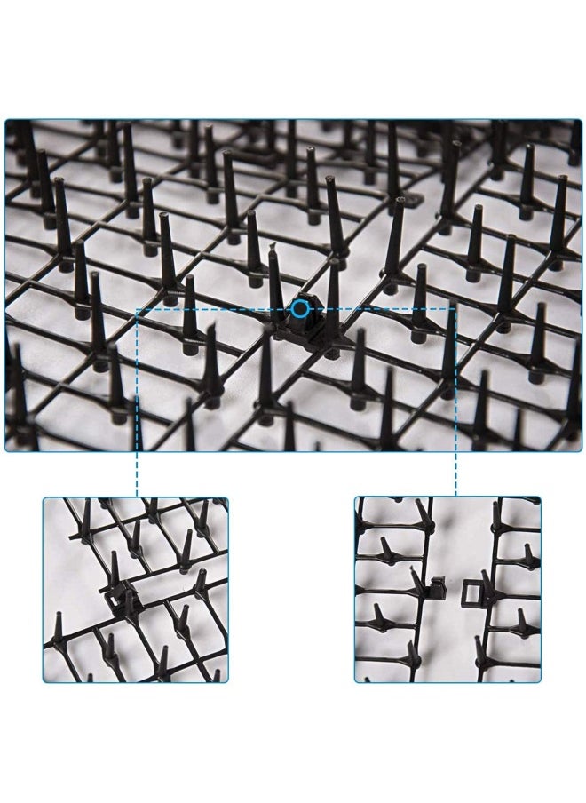 OCEANPAX Oceanpax Cat Repellent Mat With Spikes  13Ft  Garden Scat Cat Mat Strip Home Spike Deterrent Mat For Dogs And Cats  6.5Ft2 Pack  - Image 3