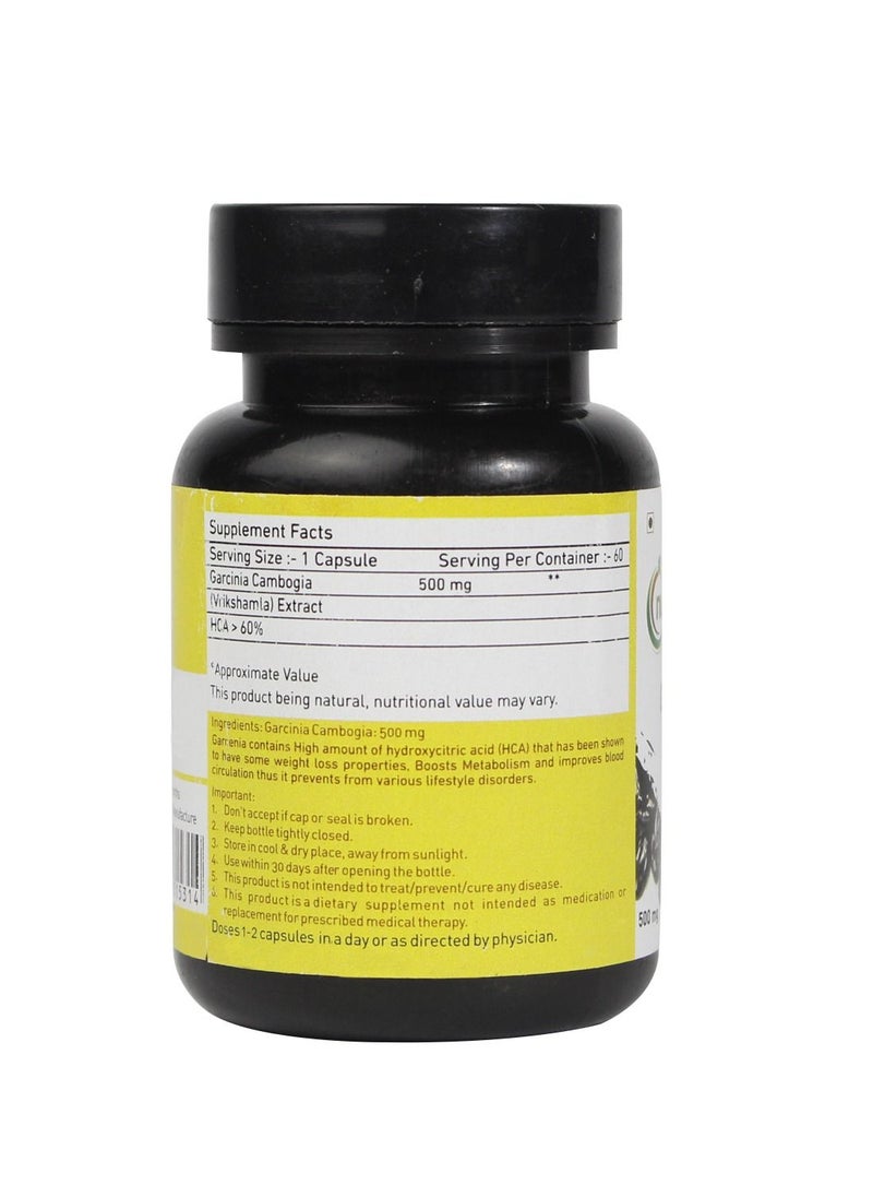 nutriorg Garcinia Soft gel 60 Capsules Weight Management And Detoxification Supplement Boosts Metabolism  - Image 2