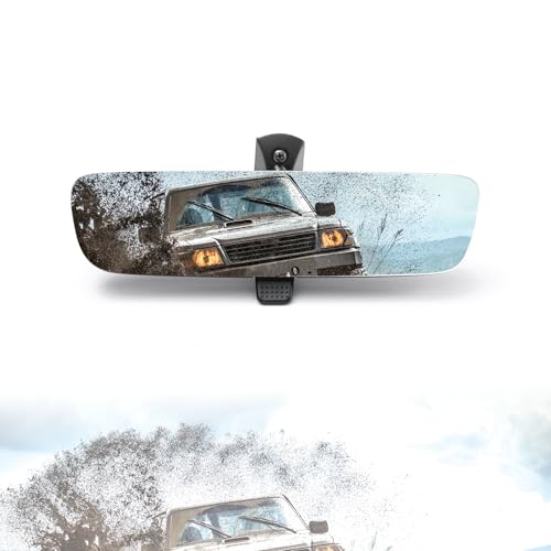 JINGEA OEM Frameless Rear view mirror, Interior rearview mirror Fit Type Compatible With Hyundai jeep Kia, Toyota Corolla RAV4 Camry, Honda Pilot CRV, Nissan Rogue Murano Sentra Altima car - Image 1