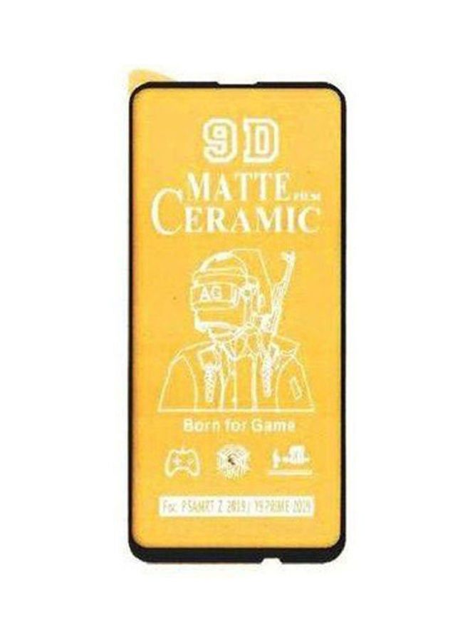 IAF 9D Ceramic Matte Screen Protector For Samsung Galaxy Y9 Prime 2019 Clear/Black
