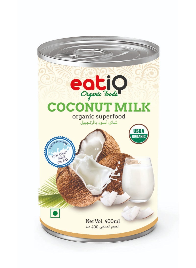 eatiQ Organic Foods Organic Coconut Milk
