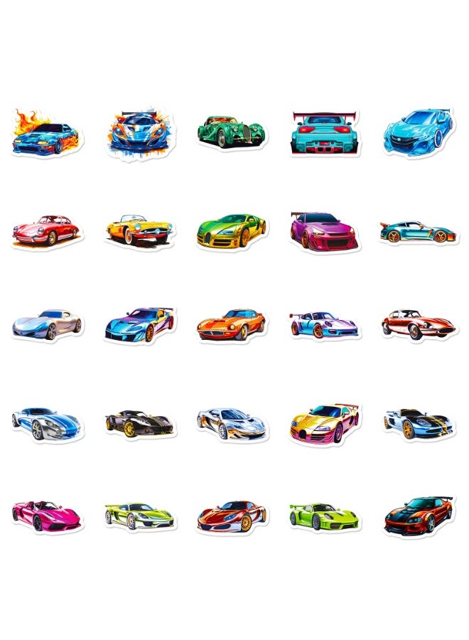 قوس قزح أورينبو 50 قطعة ملصقات السيارات الرياضية، ملصقات فينيل مقاومة للماء، مناسبة للبالغين والمراهقين والأطفال، أكواب وزجاجات المياه، والكمبيوتر المحمول، والأمتعة، والهاتف المحمول، والجيتار، ولوح التزلج، والديكور - Image 2