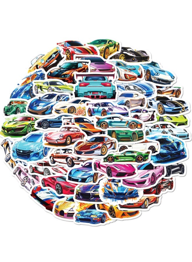 قوس قزح أورينبو 50 قطعة ملصقات السيارات الرياضية، ملصقات فينيل مقاومة للماء، مناسبة للبالغين والمراهقين والأطفال، أكواب وزجاجات المياه، والكمبيوتر المحمول، والأمتعة، والهاتف المحمول، والجيتار، ولوح التزلج، والديكور - Image 1