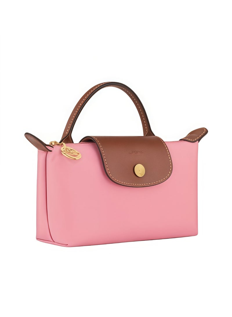 Longchamp French Longchamp Women's fashion versatile mini makeup bag handbag shoulder bag handheld small bag Mini Space Saver Bag - Image 5