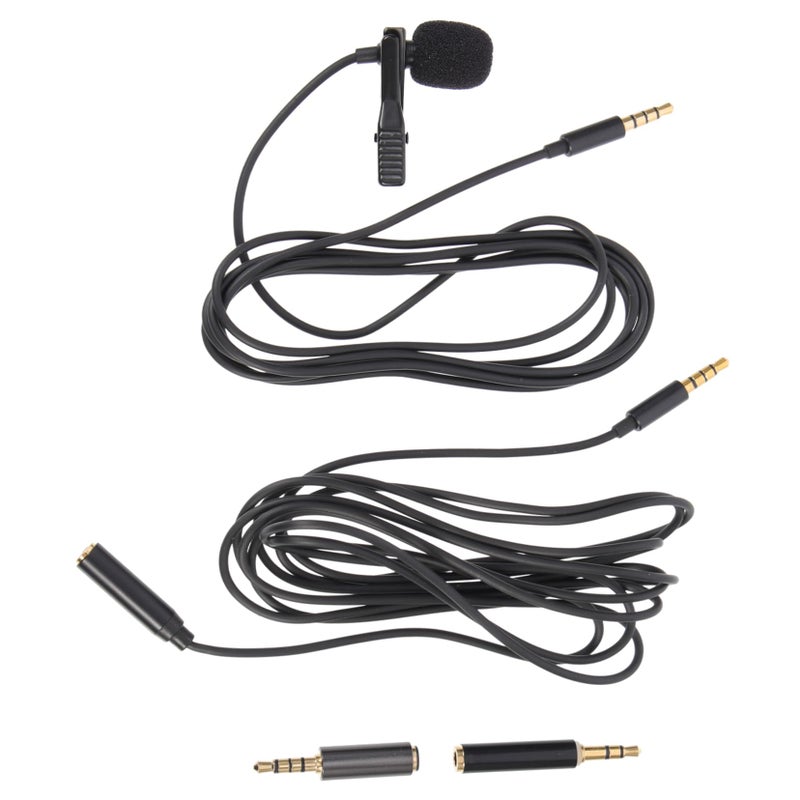 Professional Omnidirectional Microphone Kit 2 Sets for Laptop Phone Recording - Image 2