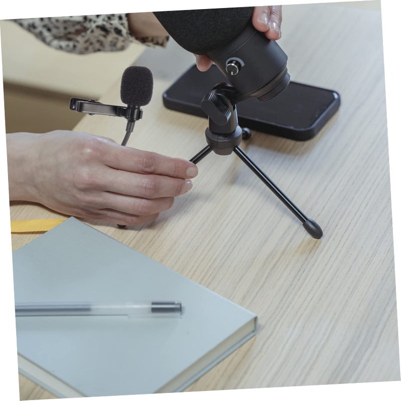 Professional Omnidirectional Microphone Kit 2 Sets for Laptop Phone Recording - Image 4