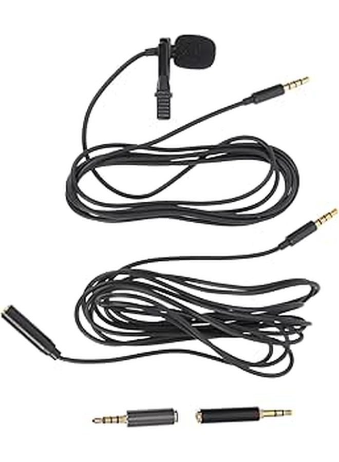 Professional Omnidirectional Microphone Kit 2 Sets for Laptop Phone Recording - Image 1