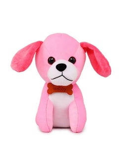 Webby Soft Animal Plush Dog Toy 20 Cm Pink  - Image 3