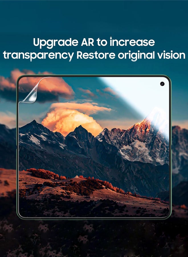 CATANES OnePlus Open Screen Protector Clear Anti-Scratch Shockproof Screen Film Sensitive Touch Tempered Glass Screen Protector - Image 4