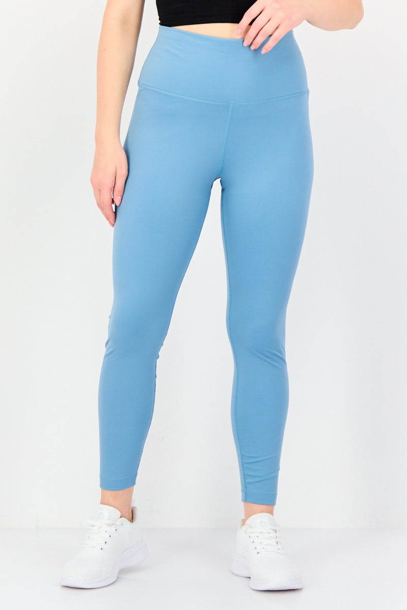 Nike سراويل اليوغا الرياضية النسائية، سافير - Image 1