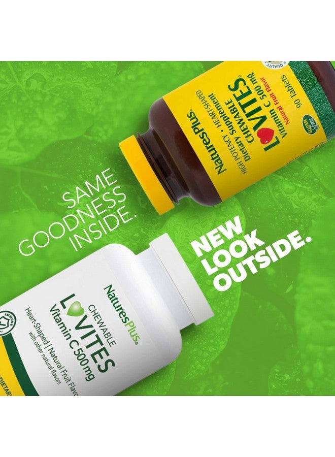 Nature's Plus Lovites Chewable Vitamin C 500 Mg 90 Count - Image 3