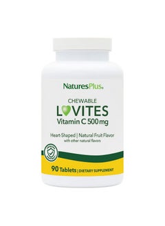 Nature's Plus Lovites Chewable Vitamin C 500 Mg 90 Count  - Image 2