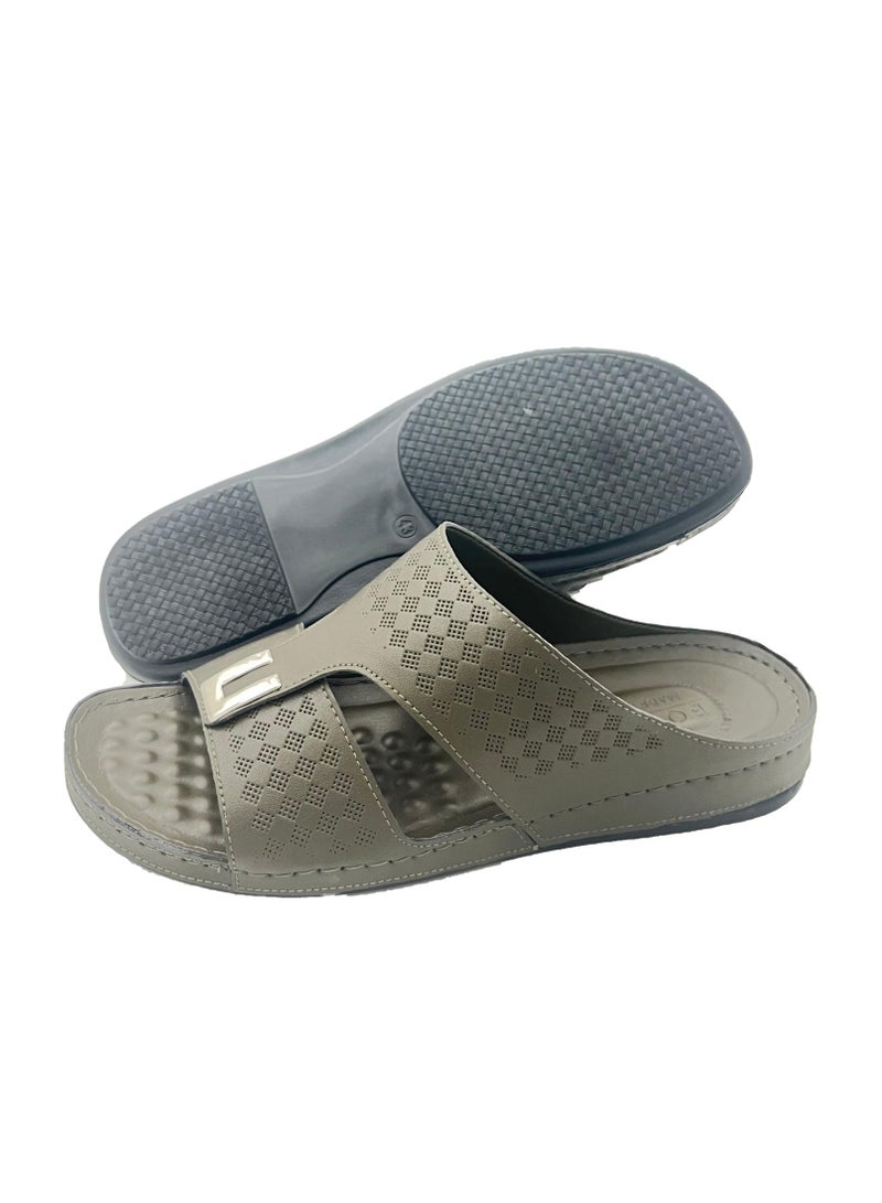 Men's Arabic Sandal Made in Italy (olive) 