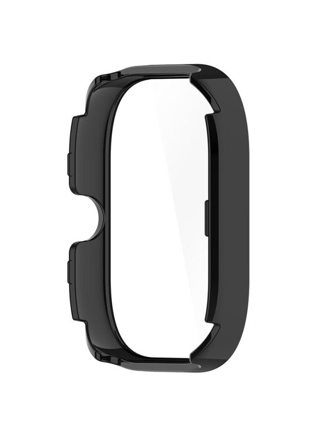 Kmaxai Protective Film + Case For Xiaomi Redmi Watch 5, All-in Full Coverage, Xiaomi Redmi Watch Dial Protector & Screen Film, Anti-scratch Hard Case, Anti-fingerprint Tempered Glass Film, Black - Image 3