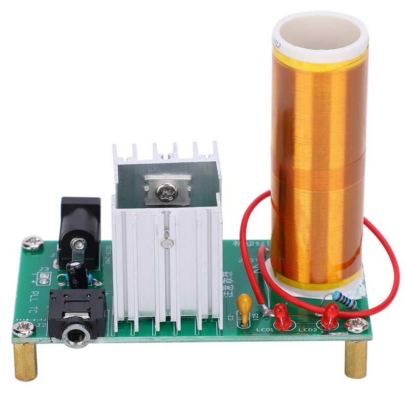 Arc-able Tesla Coil Module 15W DIY Electronic Kit - Arc Speaker Music Playback - Wireless Fluorescent Lamp Ignition for Electronics Enthusiasts - Image 2