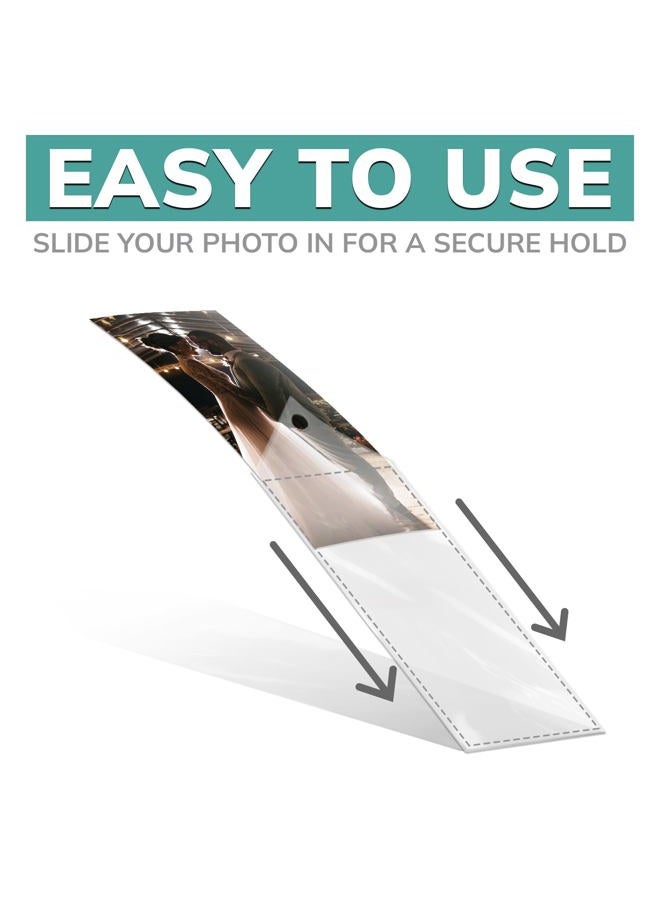 pbf PHOTO BOOTH FRAMES Clear Bookmark Sleeves (Set of 100) - Image 5