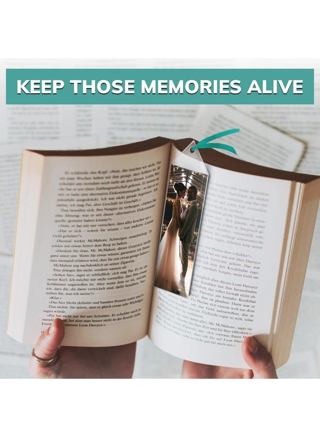 pbf PHOTO BOOTH FRAMES Clear Bookmark Sleeves (Set of 100) - Image 3