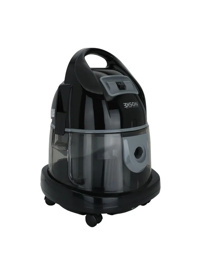 EDISON Turkish Vacuum Cleaner Black Gray 20 Liter 2000W  - Image 2