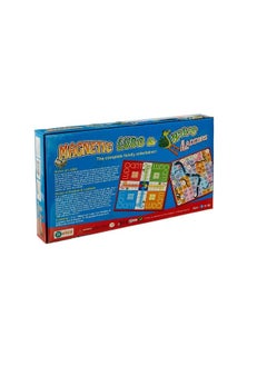 Ekta EKTA Kid,Teen,Adult Magnetic Ludo Snakes 'N' Ladders Board Game  - Image 2