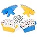 JFMkaer Card Holders for Playing Cards 4PCS 3 Layers Design for Poker Cards Playing Card Accessories Playing Card Holder for Adults Seniors Kids - Image 2