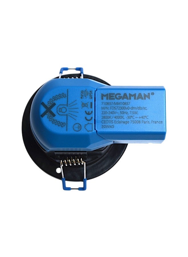 Megaman Recessed Dual Color LED Spotlight 7.5W  Warm White(2800K) - Cool White(4000K) - Image 3