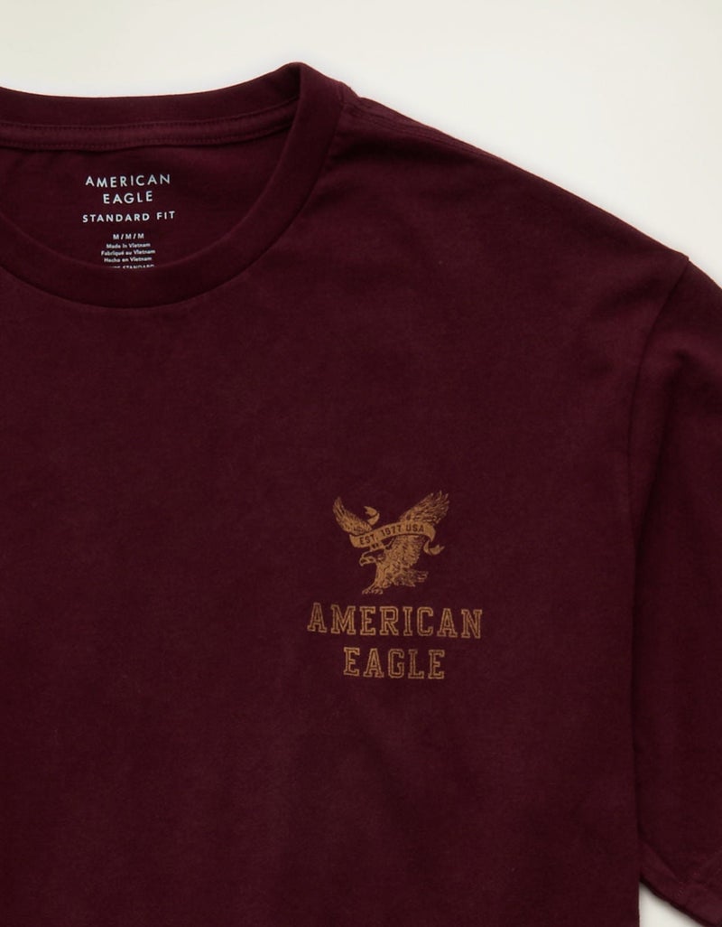American Eagle AE Standard Fit Graphic Logo T-Shirt - Image 2