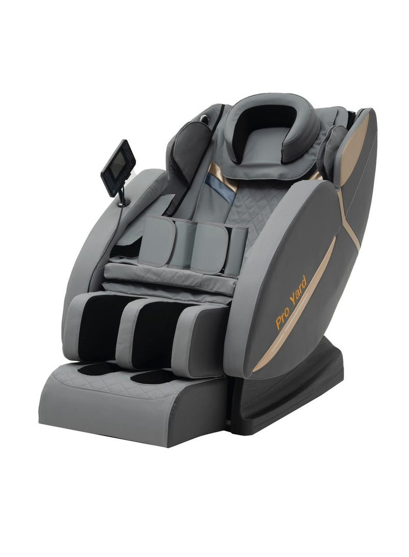 Pro Yard relaxation massage chair 3D beige color - Image 4