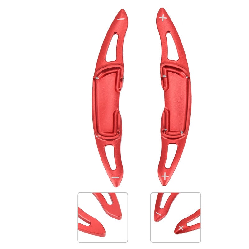 Car Steering Wheel Paddle Billet Aluminum Alloy Caps - Corrosion Resistant Heightened Shift Paddle Extension for Mazda 3 2014-Up, Mazda 6 2014-Up, CX-3, CX-5 - Image 1