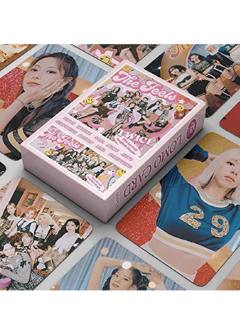 SCIENISH SCIENISH Kpop Lomo Card Set 55 Posters with Photo Card Case (TWICE1)  - Image 1