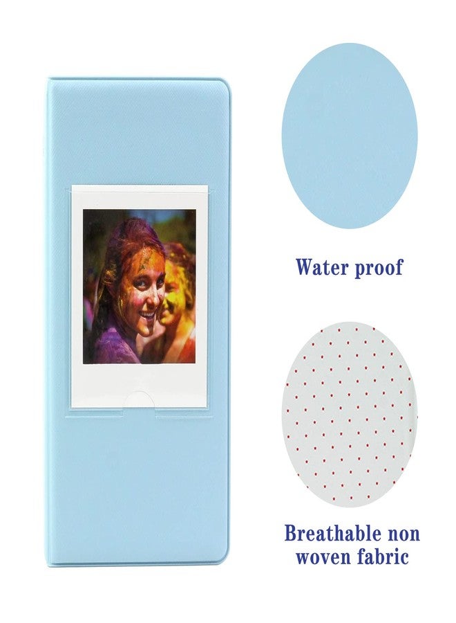 ألبوم صور WOGOZAN ذو 64 جيبًا لكاميرا Fujifilm Instax Square Film SQ40 SQ1 SQ6 SQ10 SQ20 SP-3 Square Instant Film (أزرق) - Image 3