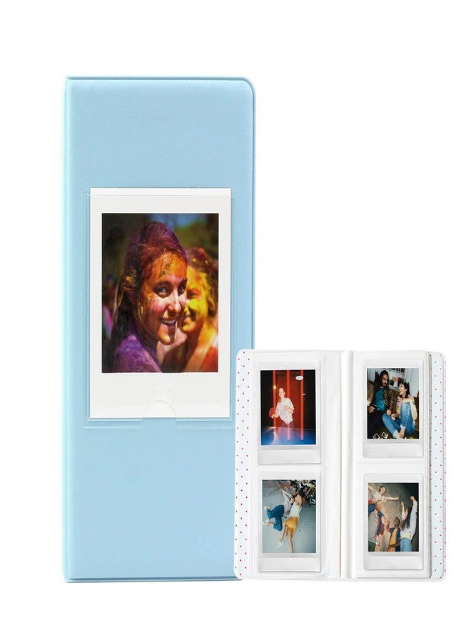 ألبوم صور WOGOZAN ذو 64 جيبًا لكاميرا Fujifilm Instax Square Film SQ40 SQ1 SQ6 SQ10 SQ20 SP-3 Square Instant Film (أزرق) - Image 1