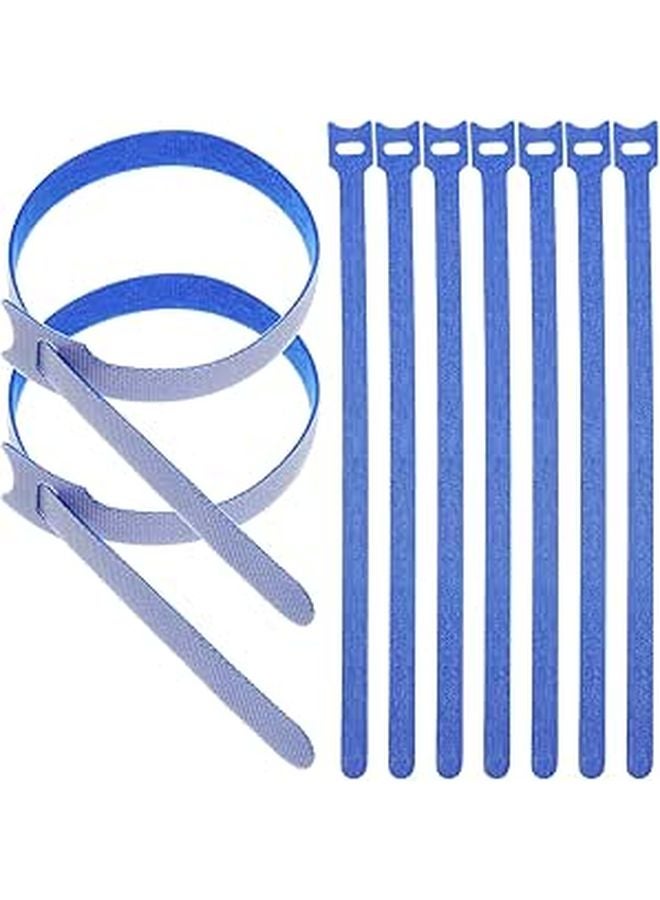 Reusable Cable Ties 100 Pack Fastening Straps For Desk Computer Cord Management - Image 1