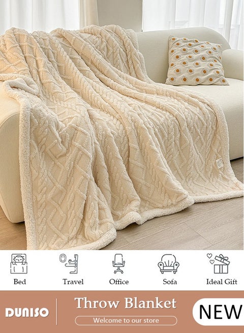 Throw Blanket for Couch or Bed, Super Soft Cozy Fleece Blankets for Room Decor, Warm and Breathable,Lightweight Fuzzy Warm Flannel Fleece Blanket Suitable for Couch, Sofa, Bed, Chair